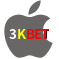 Aplicativo 3KBET para iOS